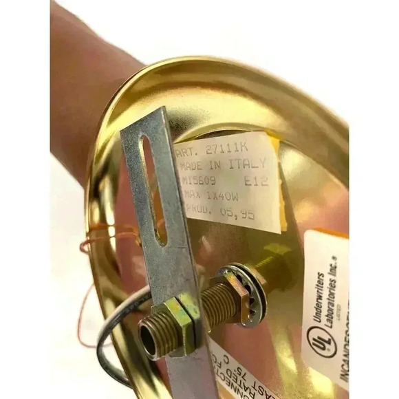 VTG Italisa Series Frosted Glass Wall Lighting Fixture OPEN BOX Keller Italy - Picture 9 of 11